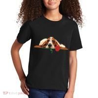 Puppy Love Red Rose Kids T-Shirt thumb 2