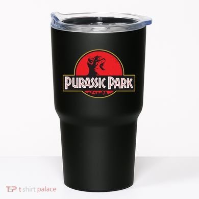 Purassic Park Cat Tumbler