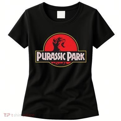 Purassic Park Cat Women's T-Shirt