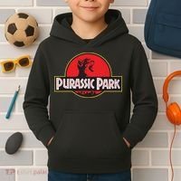 Purassic Park Cat Kids Hoodie thumb 2