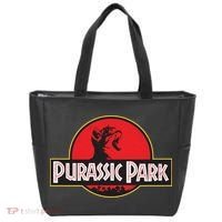 Purassic Park Cat Tote Bag thumb 0