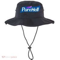 Pure Hell Purehell Social Distancing Hand Sanitizer Parody Bucket Hat thumb 0