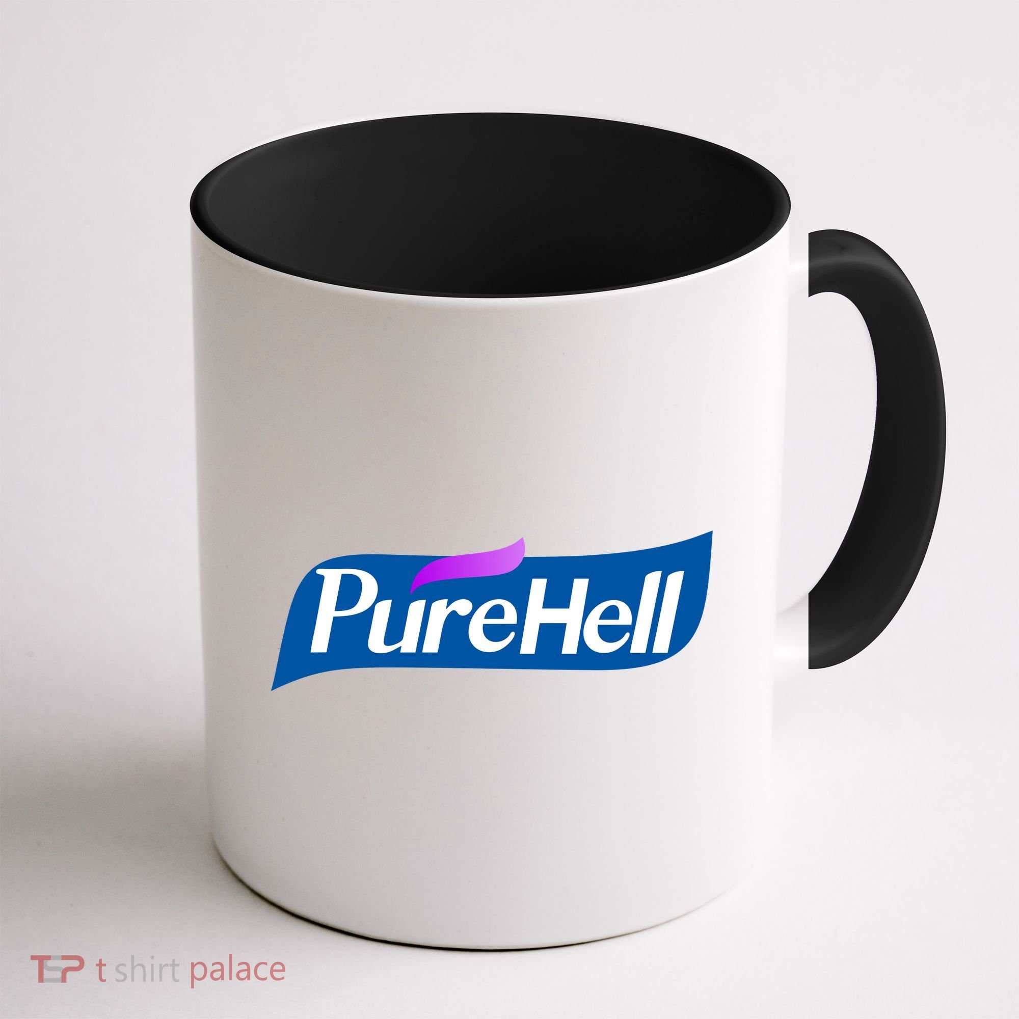 Pure Hell Purehell Social Distancing Hand Sanitizer Parody Coffee Mug
