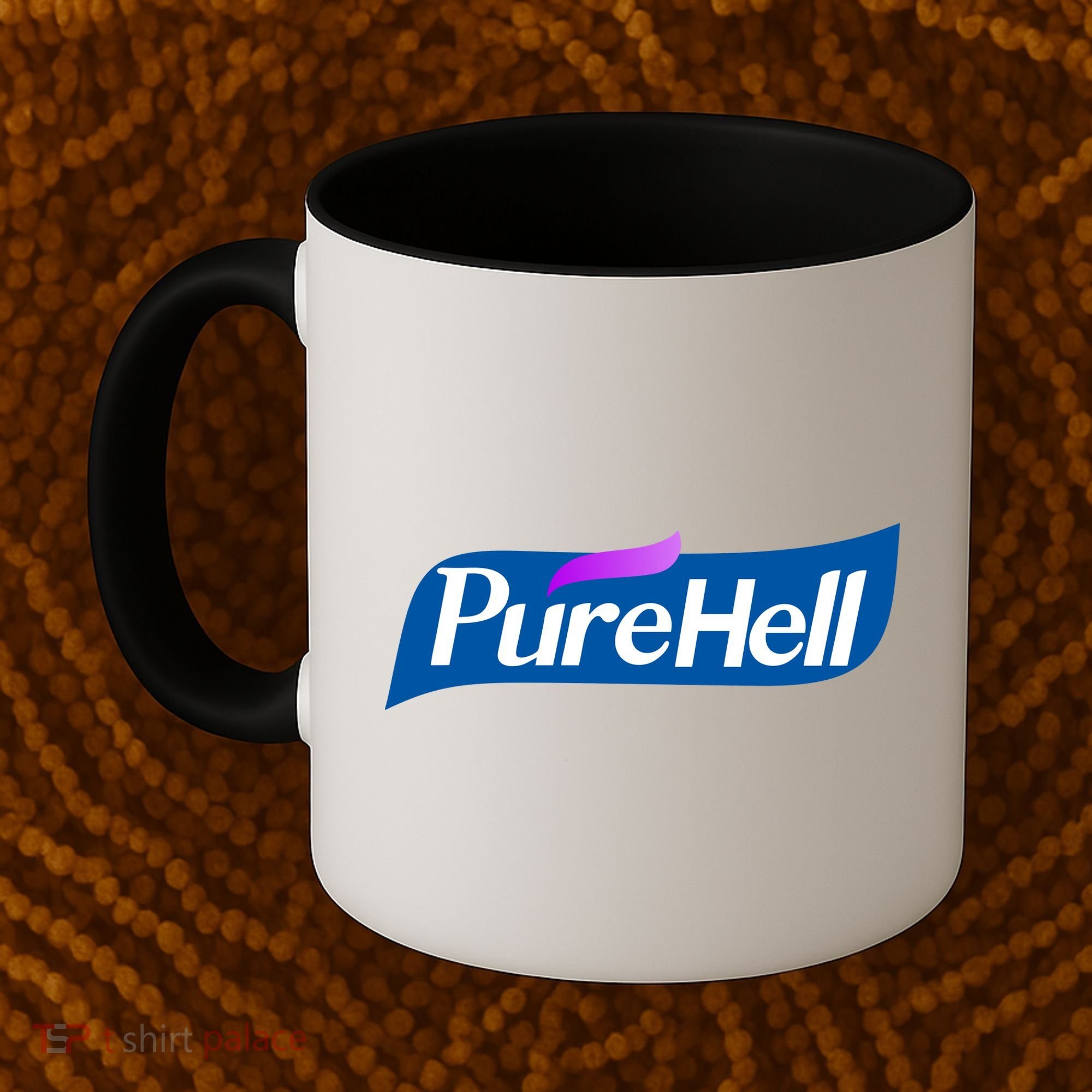 Pure Hell Purehell Social Distancing Hand Sanitizer Parody Coffee Mug
