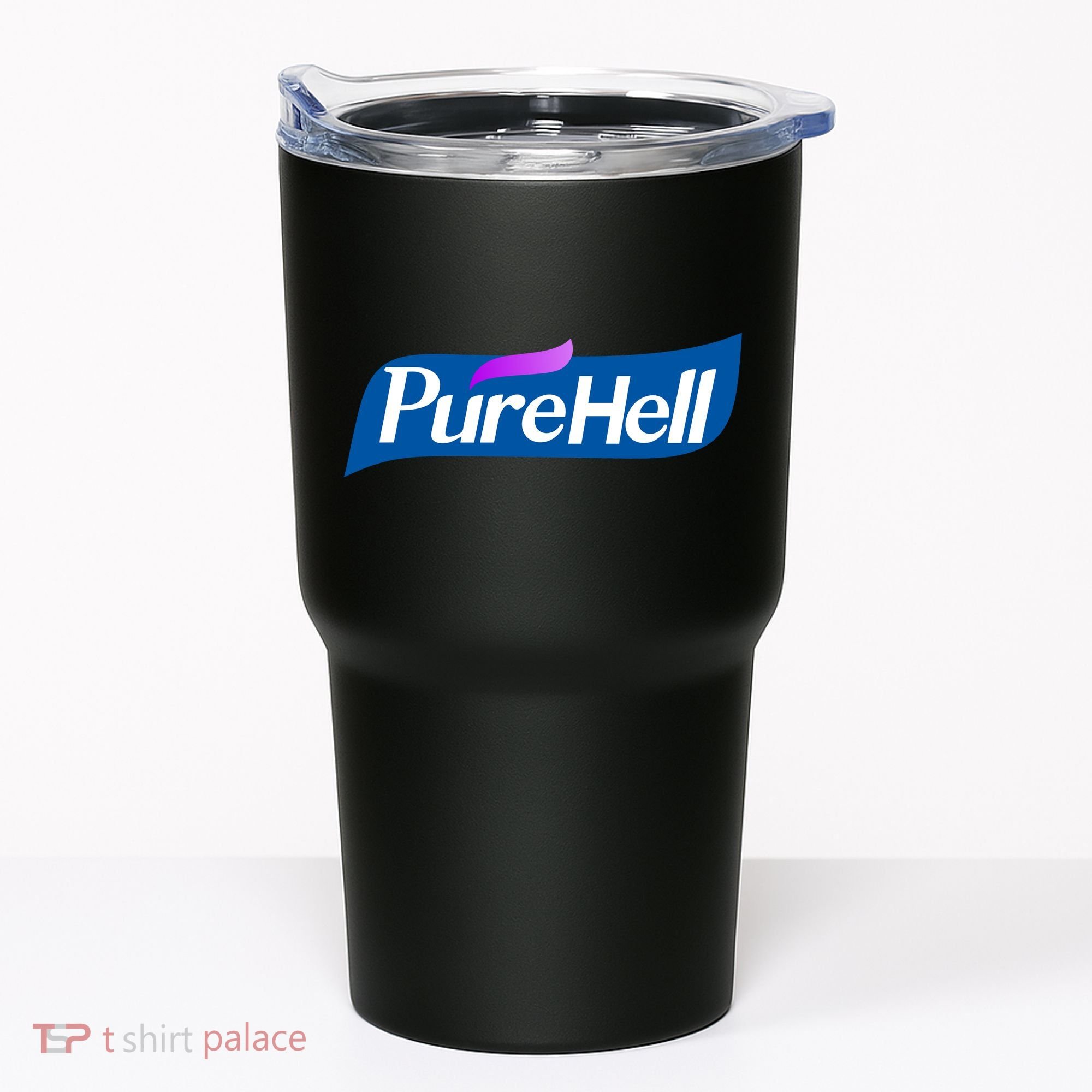 Pure Hell Purehell Social Distancing Hand Sanitizer Parody Tumbler