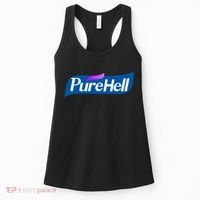 Pure Hell Purehell Social Distancing Hand Sanitizer Parody Women's Tank Top thumb 0
