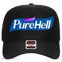 Pure Hell Purehell Social Distancing Hand Sanitizer Parody Hat thumb 0