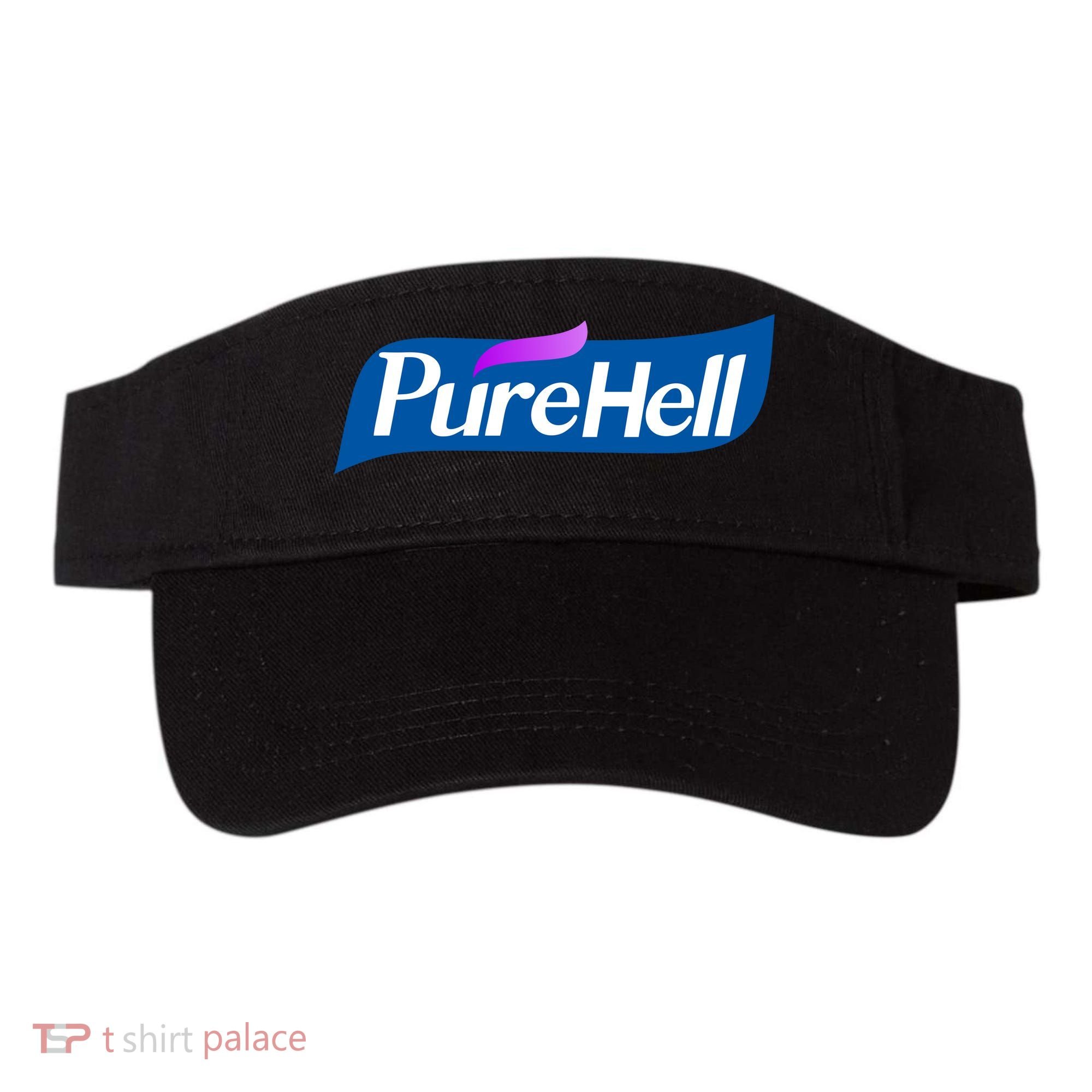 Pure Hell Purehell Social Distancing Hand Sanitizer Parody Visor