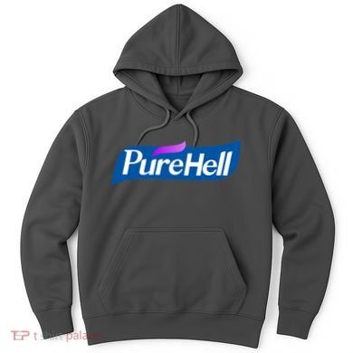 Pure Hell Purehell Social Distancing Hand Sanitizer Parody Hoodie
