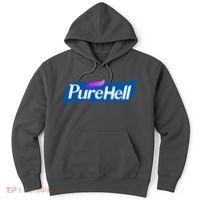 Pure Hell Purehell Social Distancing Hand Sanitizer Parody Hoodie thumb 0