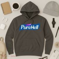 Pure Hell Purehell Social Distancing Hand Sanitizer Parody Hoodie thumb 3