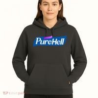 Pure Hell Purehell Social Distancing Hand Sanitizer Parody Hoodie thumb 5