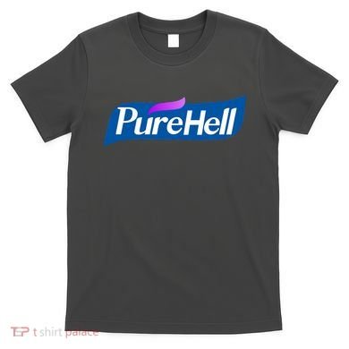 Pure Hell Purehell Social Distancing Hand Sanitizer Parody T-Shirt