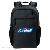 Pure Hell Purehell Social Distancing Hand Sanitizer Parody Backpack thumb 0