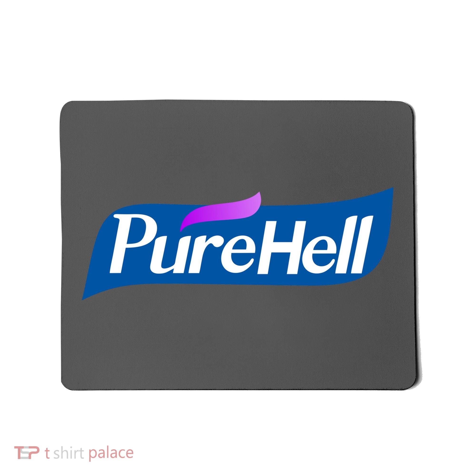 Pure Hell Purehell Social Distancing Hand Sanitizer Parody Mousepad