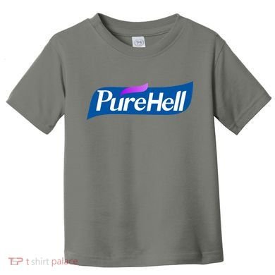 Pure Hell Purehell Social Distancing Hand Sanitizer Parody Toddler T-Shirt