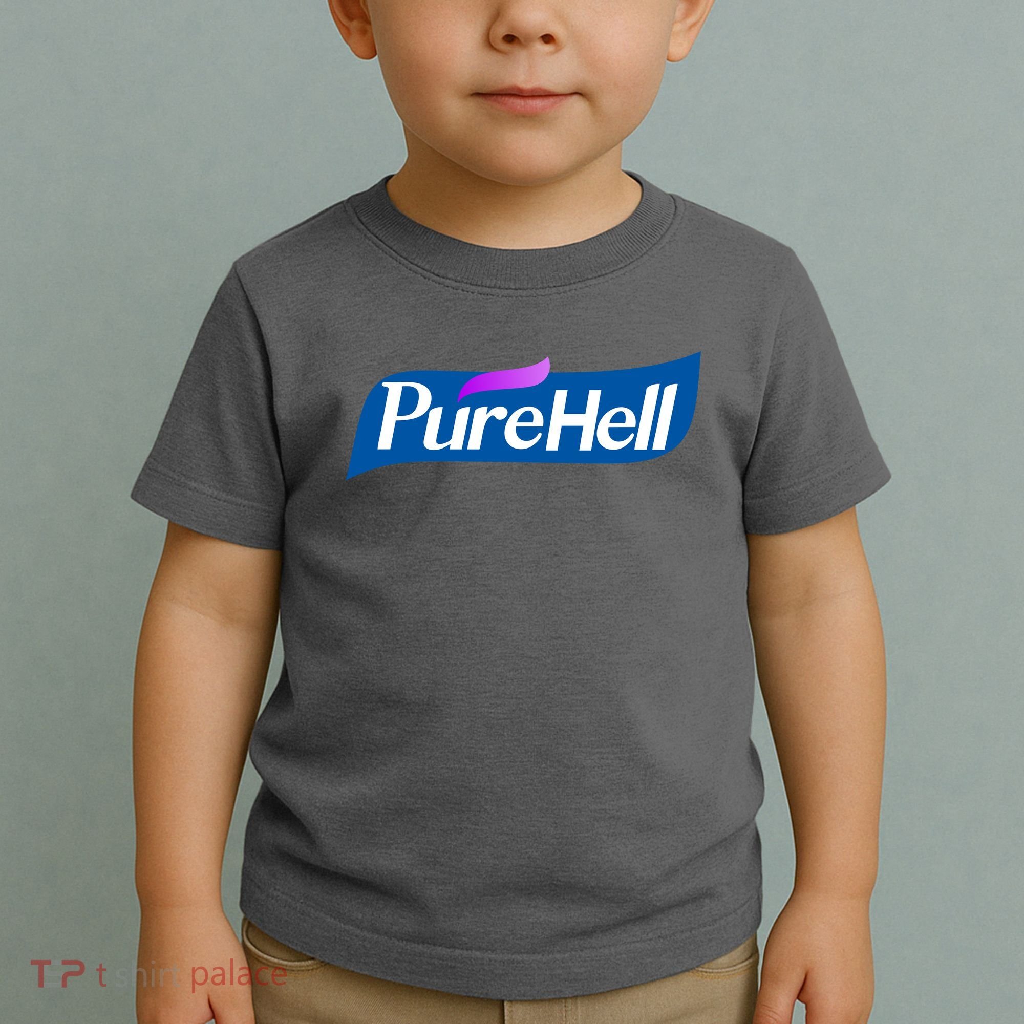 Pure Hell Purehell Social Distancing Hand Sanitizer Parody Toddler T-Shirt