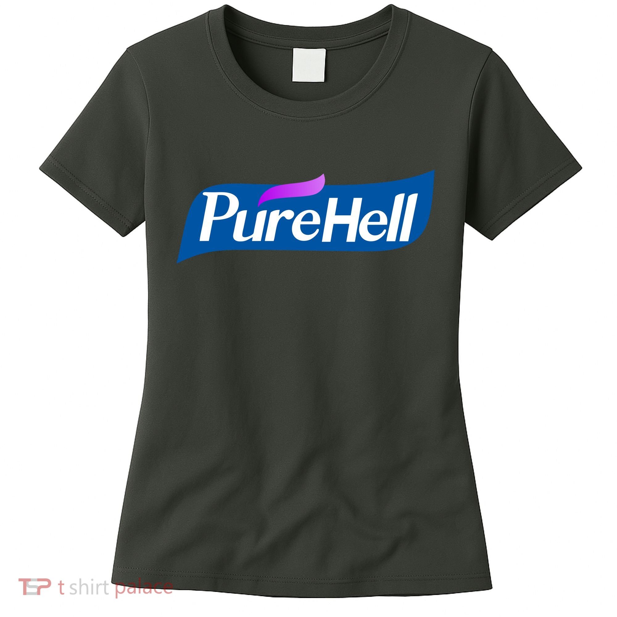 Pure Hell Purehell Social Distancing Hand Sanitizer Parody Women's T-Shirt