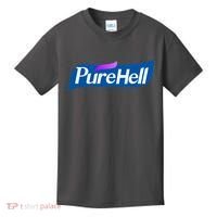 Pure Hell Purehell Social Distancing Hand Sanitizer Parody Kids T-Shirt thumb 0