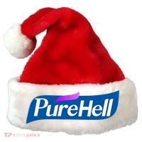 Pure Hell Purehell Social Distancing Hand Sanitizer Parody Santa Hat thumb 0