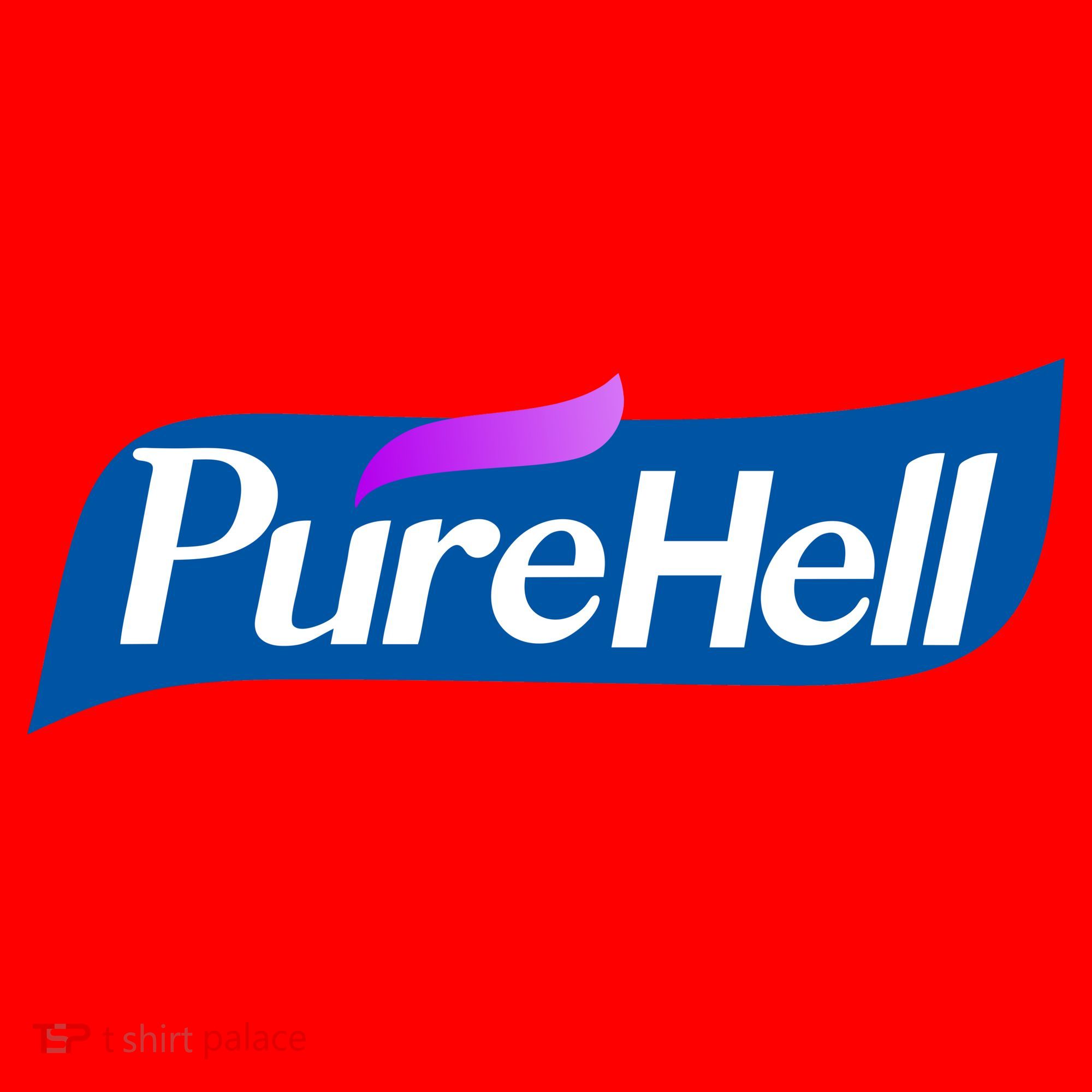 Pure Hell Purehell Social Distancing Hand Sanitizer Parody Santa Hat