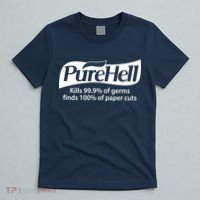 Purehell Kills 99% Of Germs Paper Cuts Pure Hell T-Shirt thumb 5