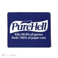 Purehell Kills 99% Of Germs Paper Cuts Pure Hell Mousepad thumb 0