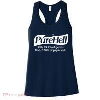 Purehell Kills 99% Of Germs Paper Cuts Pure Hell Women's Tank Top thumb 0