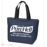 Purehell Kills 99% Of Germs Paper Cuts Pure Hell Tote Bag thumb 3