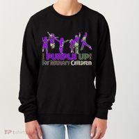 Purple Up For Military Children Camo Women's Sweatshirt thumb 0