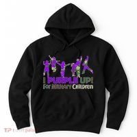 Purple Up For Military Children Camo Hoodie thumb 0