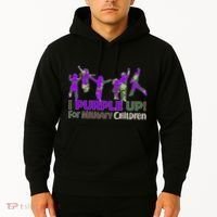 Purple Up For Military Children Camo Hoodie thumb 2