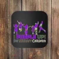 Purple Up For Military Children Camo Coaster thumb 0