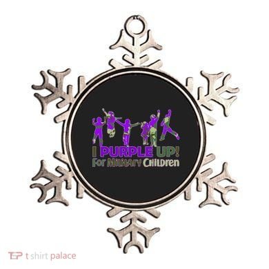 Purple Up For Military Children Camo Ornament