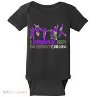 Purple Up For Military Children Camo Baby Bodysuit thumb 0