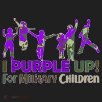 Purple Up For Military Children Camo Hat thumb 2