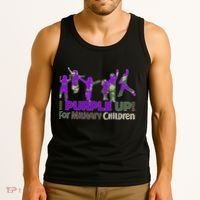 Purple Up For Military Children Camo Tank Top thumb 3