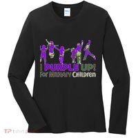 Purple Up For Military Children Camo Women's Long Sleeve Shirt thumb 0