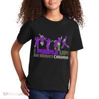Purple Up For Military Children Camo Kids T-Shirt thumb 2