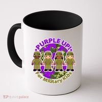Purple Up! For Military Kids Coffee Mug thumb 0