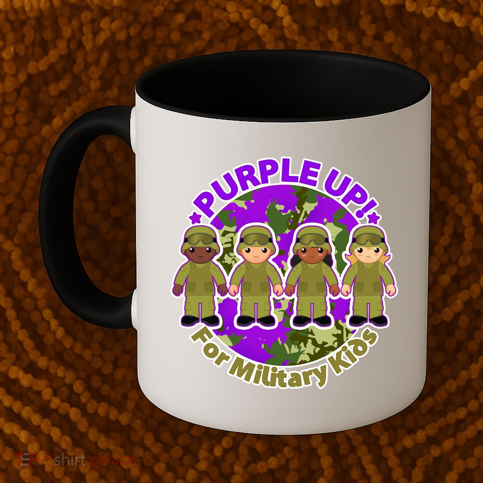 Purple Up! For Military Kids Coffee Mug