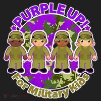 Purple Up! For Military Kids Beanie thumb 2