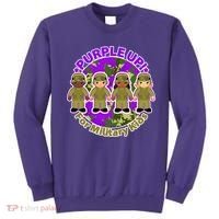 Purple Up! For Military Kids Sweatshirt thumb 0