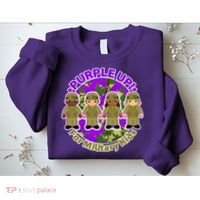 Purple Up! For Military Kids Sweatshirt thumb 2