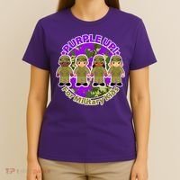 Purple Up! For Military Kids T-Shirt thumb 4
