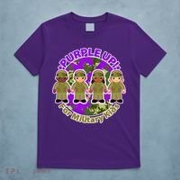 Purple Up! For Military Kids T-Shirt thumb 5
