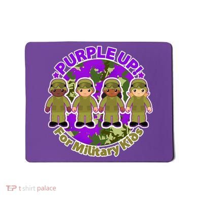 Purple Up! For Military Kids Mousepad