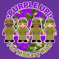 Purple Up! For Military Kids Hat thumb 2