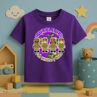 Purple Up! For Military Kids Toddler T-Shirt thumb 3