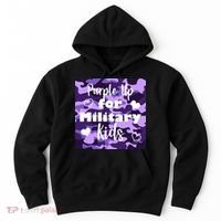 Purple Up For Military Kids Awareness Hoodie thumb 0